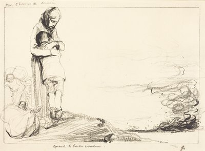未来の人々のために 作： Jean-Louis Forain