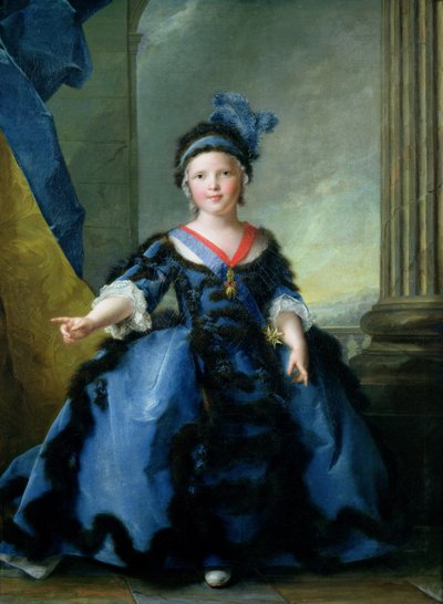 ルイ・ジョゼフ・ザビエル・ド・フランス（1751-61）ブルゴーニュ公 作： Jean Marc Nattier