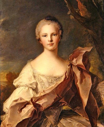 ある女性の肖像（油彩・キャンバス） 作： Jean Marc Nattier
