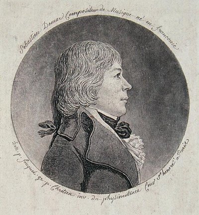 Sebastien Demar (1763-1832) Gilles-Louis Chretien (1754-1811) (エングレーヴィング)のエングレーヴィング。 作： Jean (after) Fouquet