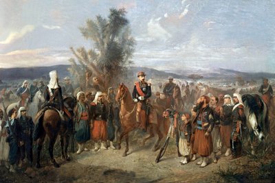 1864年、アルジェリアのナポレオン3世 作： Jean Adolphe Beauce