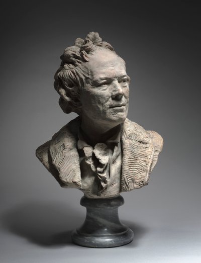 クリストフ・ウィリバルド・グルックの肖像c。 1775年。 作： Jean Antoine Houdon