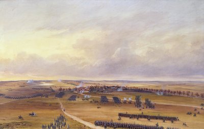 シャンポベールの戦い、1849年2月10日、1849年（紙にトイレ） 作： Jean Antoine Simeon Fort