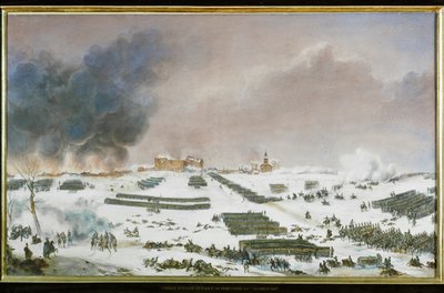 アイラウの戦い... 作： Jean Antoine Simeon Fort