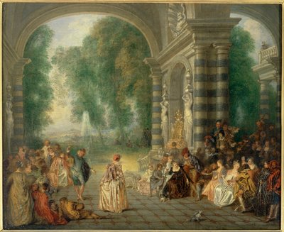  作： Jean Antoine Watteau