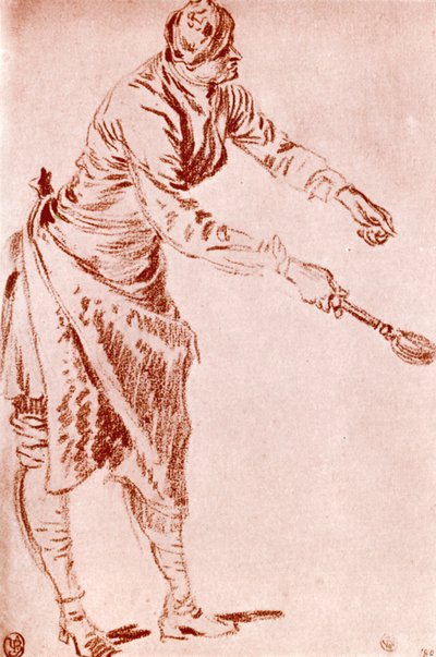 1913年、サンギンでの研究。 作： Jean Antoine Watteau