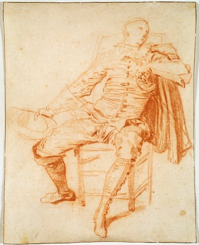 コメディイタリア人クリスピンの俳優、20世紀初頭 作： Jean Antoine Watteau