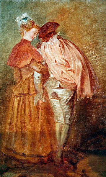 キティラへ向けて出発 作： Jean Antoine Watteau