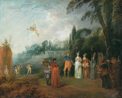 サイテラ島への船出 作： Jean-Antoine Watteau