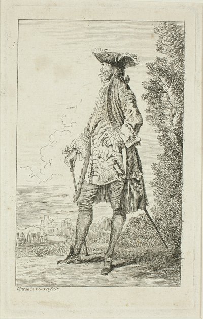 モード図 作： Jean Antoine Watteau