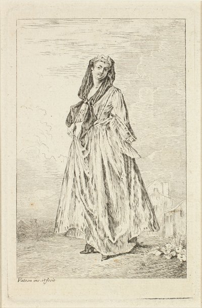 モード図 作： Jean Antoine Watteau
