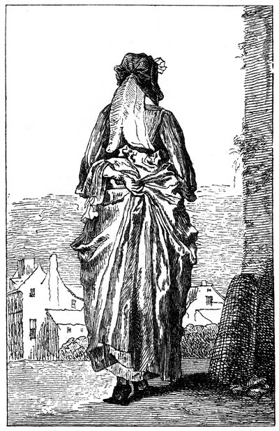 フランスの衣装、1885年。 作： Jean Antoine Watteau