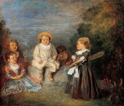 ハッピーエイジエイジ・ドール（幸せな時代！黄金の時代） 作： Jean-Antoine Watteau
