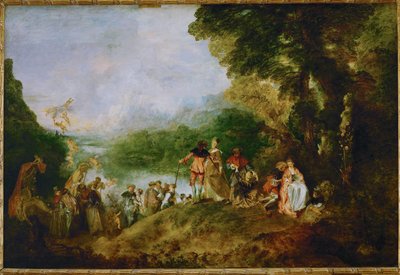 サイテルへの搭乗 ... 作： Jean-Antoine Watteau
