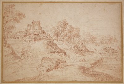 城のある風景 作： Jean Antoine Watteau
