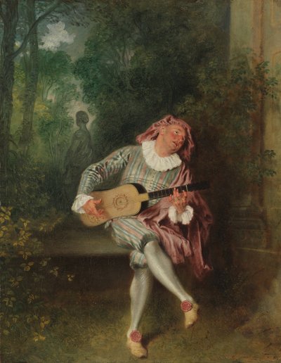 メゼチン、ca。 1718〜20年。 作： Jean Antoine Watteau