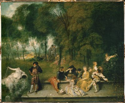  作： Jean Antoine Watteau
