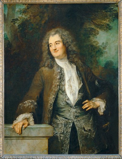貴族の肖像 作： Jean-Antoine Watteau