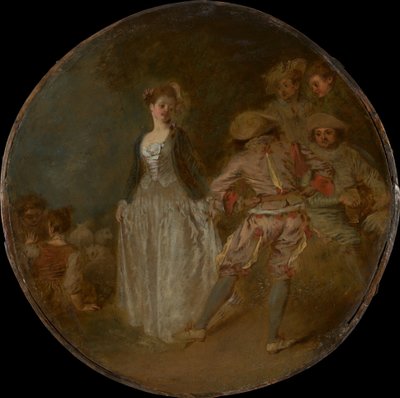 カントリーダンス 作： Jean Antoine Watteau