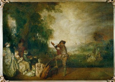  作： Jean Antoine Watteau