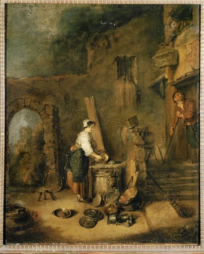  作： Jean Antoine Watteau