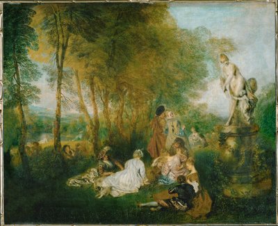  作： Jean Antoine Watteau