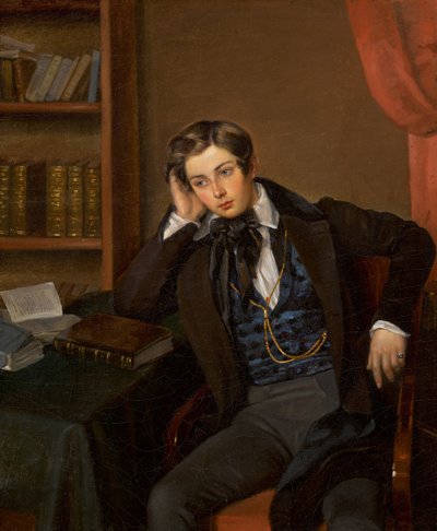 ウラジミールニコラエヴィッチカラムジンの肖像1819〜1878年、1935年。 作： Jean Auguste Bard