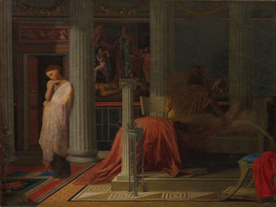 アンティオコスとストラトニツェ、c。 1838。 作： Jean Auguste Dominique Ingres