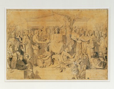  作： Jean Auguste Dominique Ingres