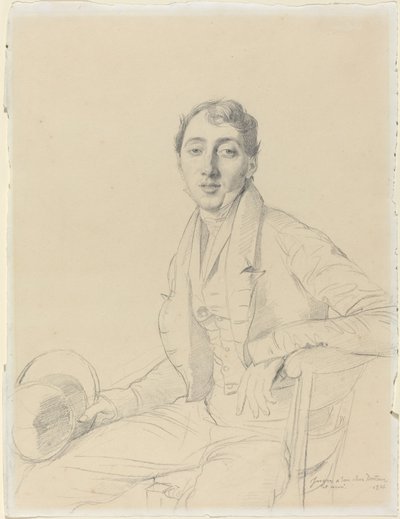 ルイス・マーティネット博士 作： Jean Auguste Dominique Ingres