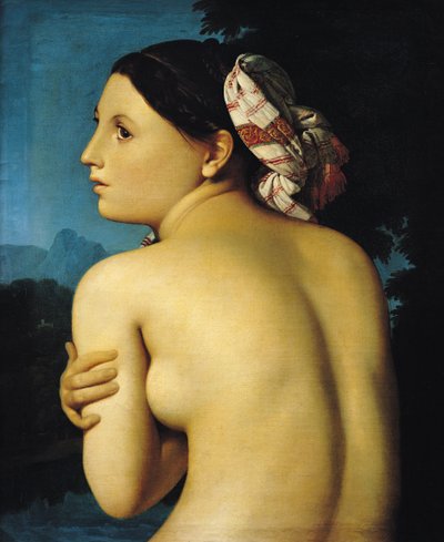 女性のヌード、1807 作： Jean Auguste Dominique Ingres