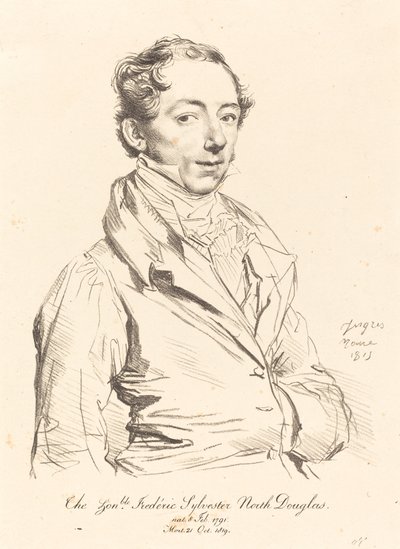 フレデリック・シルベスター・ダグラス 作： Jean Auguste Dominique Ingres