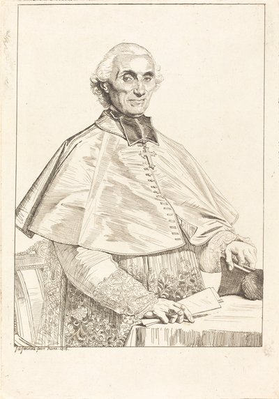 ガブリエル・コルトワ・ド・プレシニー 作： Jean Auguste Dominique Ingres