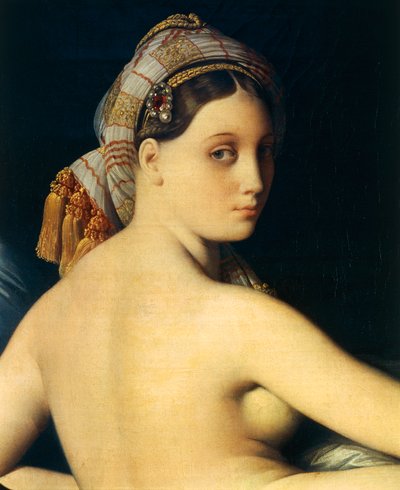 グレートオダリスク 作： Jean Auguste Dominique Ingres