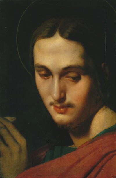 伝道者聖ヨハネの頭。 作： Jean Auguste Dominique Ingres