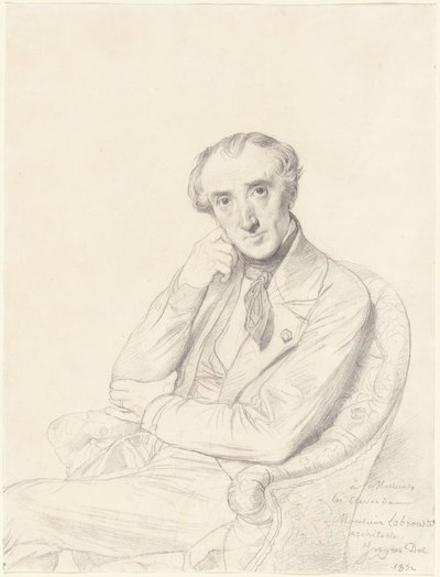 アンリ・ラブルースト 作： Jean Auguste Dominique Ingres