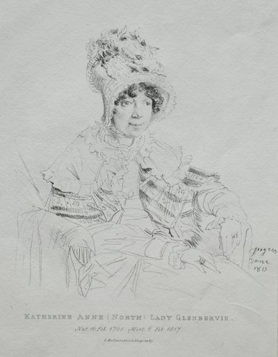 キャサリン・アン レディ・グレンバーヴィ 作： Jean Auguste Dominique Ingres