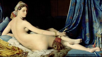 グレートオダリスク 作： Jean Auguste Dominique Ingres