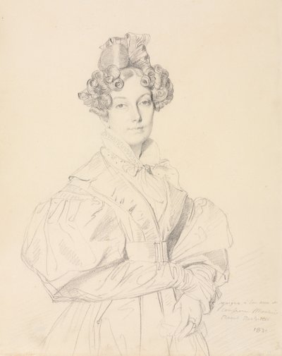 マダムデジレラウルロシェット、1830年。 作： Jean Auguste Dominique Ingres