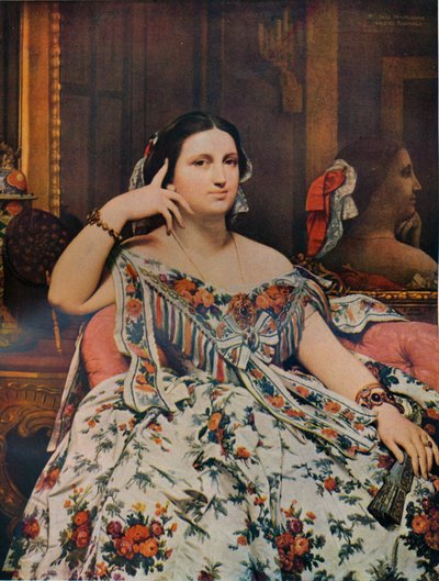 マダムモイテシエ、1856年、1936年 作： Jean Auguste Dominique Ingres