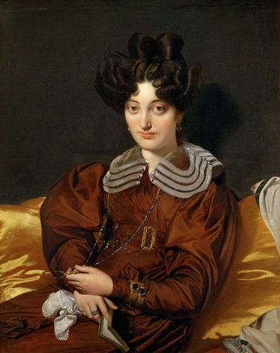 マダムマルコットドサントマリーの肖像 作： Jean Auguste Dominique Ingres