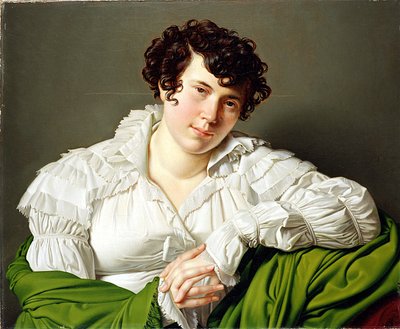 若い女性の肖像 1805年頃 油彩・カンヴァス 作： Jean Auguste Dominique Ingres
