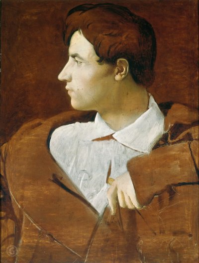 建築家ジャン=バティスト・デデバンの肖像 1781-1833年頃。 1810年。 作： Jean Auguste Dominique Ingres
