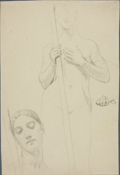 研究 作： Jean Auguste Dominique Ingres