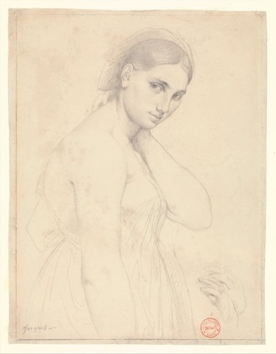  作： Jean Auguste Dominique Ingres