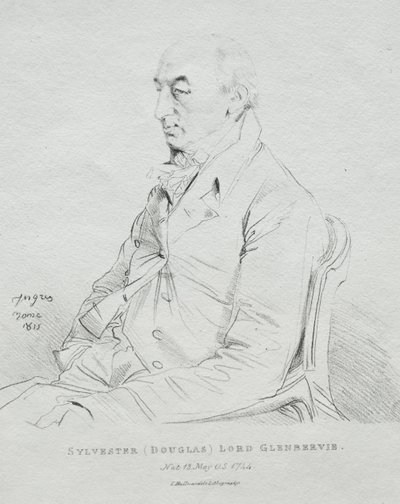 シルベスター卿グレンバービー卿、1815年。 作： Jean Auguste Dominique Ingres