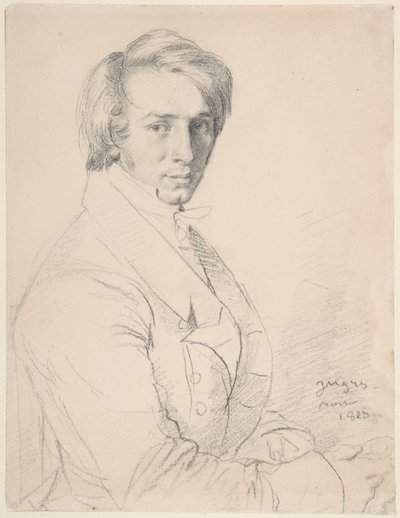ウルシン＝ジュール・ヴァティネル（1798年–1881年） 作： Jean Auguste Dominique Ingres