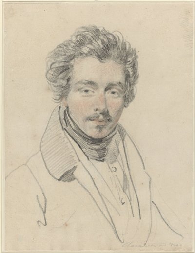 ルイ・マイヤーの肖像 作： Jean Augustin Daiwaille