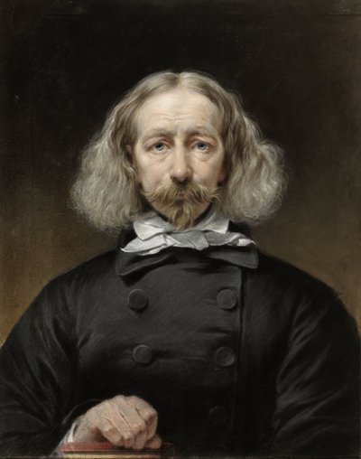 自画像 作： Jean Augustin Daiwaille