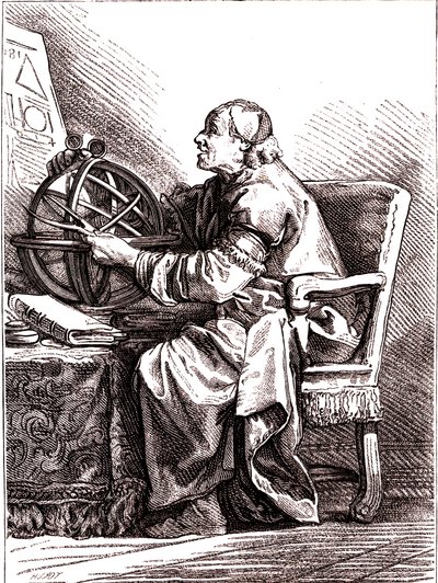 天文学者.1878 (版画) 作： Jean Baptiste (after) Le Prince
